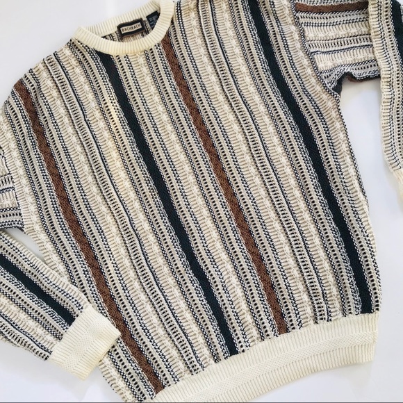 Vintage Other - ♥️SALE!♥️  Men’s Vintage Knit Stripe Sweater